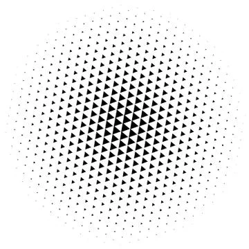 Halftone element. Abstract geometric graphic with half-tone pattern 스톡 일러스트