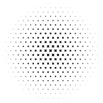 Halftone element. Abstract geometric graphic with half-tone pattern 스톡 일러스트