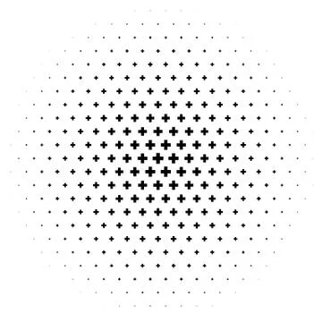 Halftone element. Abstract geometric graphic with half-tone pattern 스톡 일러스트