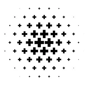 Halftone element. Abstract geometric graphic with half-tone pattern 스톡 일러스트
