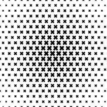 Halftone element. Abstract geometric graphic with half-tone pattern Stock Illustration