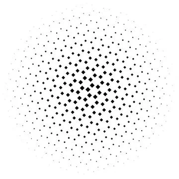 Halftone element. Abstract geometric graphic with half-tone pattern 스톡 일러스트
