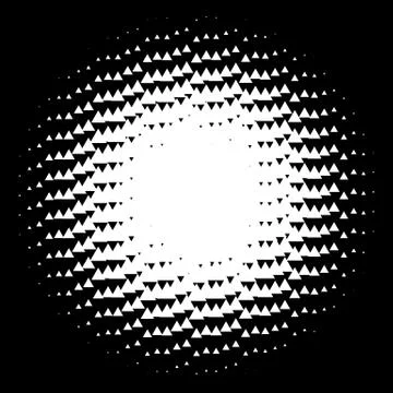 Halftone element. Abstract geometric graphic with half-tone pattern 스톡 일러스트
