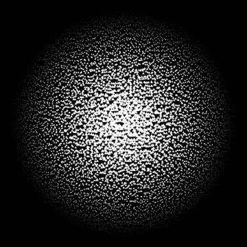Halftone element. Abstract geometric graphic with half-tone pattern 스톡 일러스트