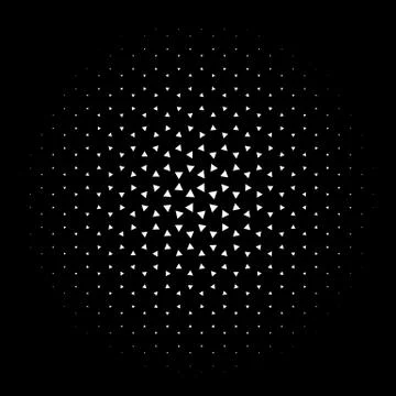 Halftone element. Abstract geometric graphic with half-tone pattern 스톡 일러스트