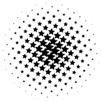 Halftone element. Abstract geometric graphic with half-tone pattern 스톡 일러스트