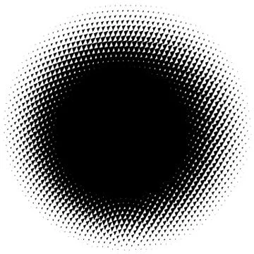 Halftone element. Abstract geometric graphic with half-tone pattern 스톡 일러스트