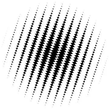 Halftone element. Abstract geometric graphic with half-tone pattern Stock Illustration