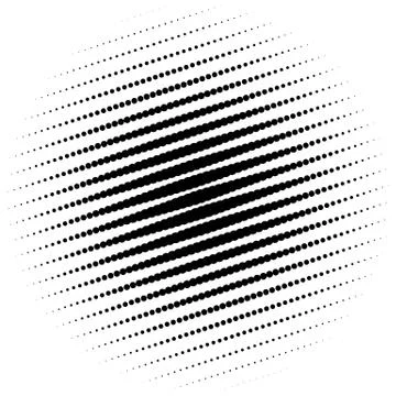 Halftone element. Abstract geometric graphic with half-tone pattern 스톡 일러스트