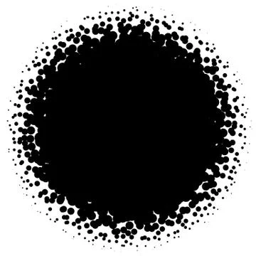 Halftone element. Abstract geometric graphic with half-tone pattern 스톡 일러스트