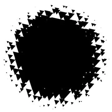 Halftone element. Abstract geometric graphic with half-tone pattern 스톡 일러스트
