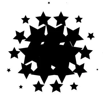 Halftone element. Abstract geometric graphic with half-tone pattern Illustrazione stock
