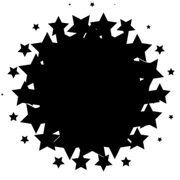 Halftone element. Abstract geometric graphic with half-tone pattern Stock Illustration