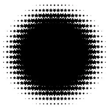 Halftone element. Abstract geometric graphic with half-tone pattern 스톡 일러스트
