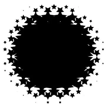 Halftone element. Abstract geometric graphic with half-tone pattern Illustrazione stock