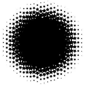 Halftone element. Abstract geometric graphic with half-tone pattern 스톡 일러스트
