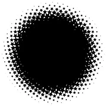 Halftone element. Abstract geometric graphic with half-tone pattern 스톡 일러스트