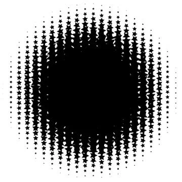 Halftone element. Abstract geometric graphic with half-tone pattern 스톡 일러스트