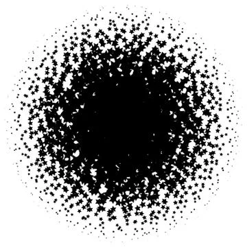 Halftone element. Abstract geometric graphic with half-tone pattern 스톡 일러스트