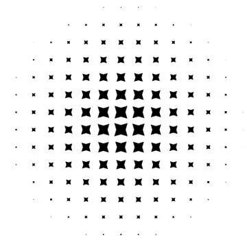Halftone element. Abstract geometric graphic with half-tone pattern 스톡 일러스트