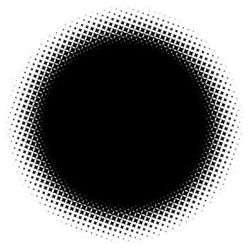 Halftone element. Abstract geometric graphic with half-tone pattern 스톡 일러스트
