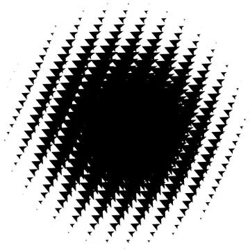 Halftone element. Abstract geometric graphic with half-tone pattern 스톡 일러스트