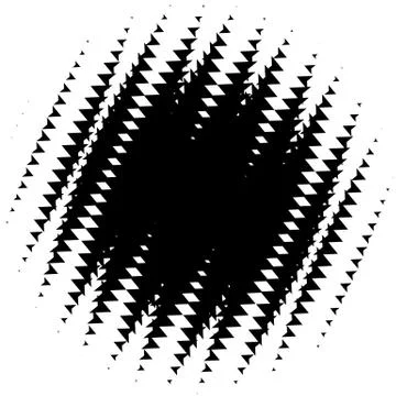Halftone element. Abstract geometric graphic with half-tone pattern Stock Illustration