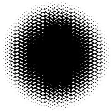 Halftone element. Abstract geometric graphic with half-tone pattern 스톡 일러스트