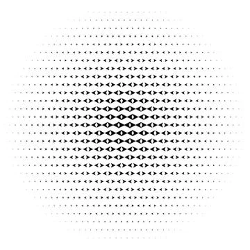 Halftone element. Abstract geometric graphic with half-tone pattern 스톡 일러스트
