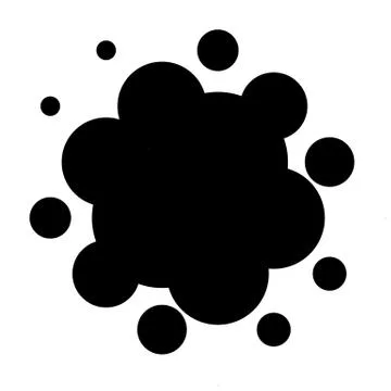 Halftone element. Abstract geometric graphic with half-tone pattern 스톡 일러스트