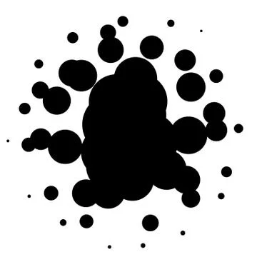 Halftone element. Abstract geometric graphic with half-tone pattern 스톡 일러스트