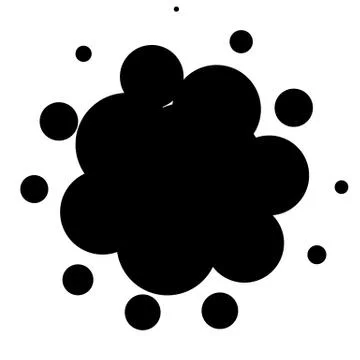 Halftone element. Abstract geometric graphic with half-tone pattern 스톡 일러스트