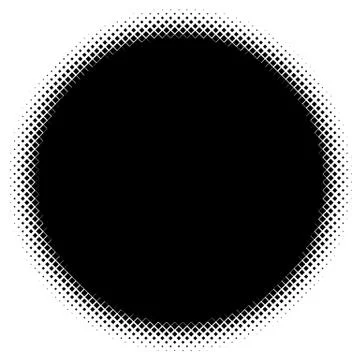 Halftone element. Abstract geometric graphic with half-tone pattern 스톡 일러스트