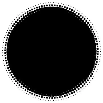 Halftone element. Abstract geometric graphic with half-tone pattern 스톡 일러스트