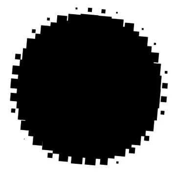 Halftone element. Abstract geometric graphic with half-tone pattern 스톡 일러스트