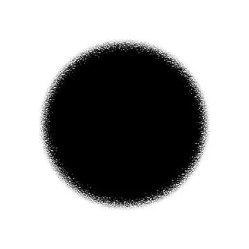 Halftone element with square or triangle instead of circles Stock Illustration