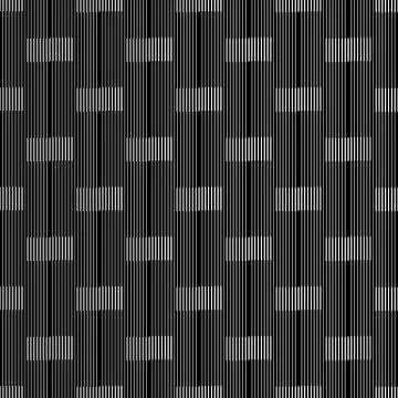 Halftone geometric line seamless pattern. Vector monochrome texture illustrat Stock Illustration