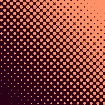 Halftone geometric vector background Stock Illustration
