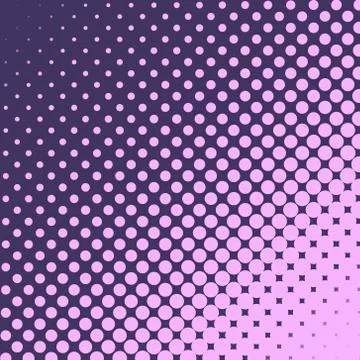 Halftone geometric vector background Stock Illustration