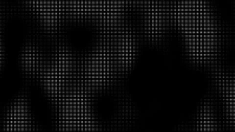Halftone Glitch Background with Rough Monochrome Dots and Distressed Texture 스톡 동영상 346799223