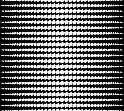 Halftone, gradation abstract monochrome repeatable background, pattern Stock Illustration