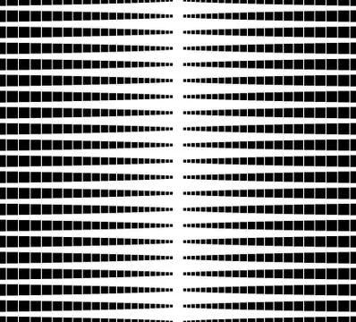 Halftone, gradation abstract monochrome repeatable background, pattern Ilustración de archivo
