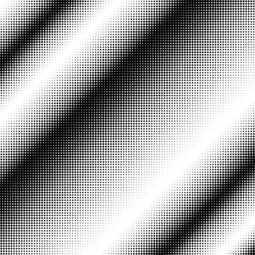 Halftone gradation / gradient pattern, abstract geometric pointillist texture 스톡 일러스트