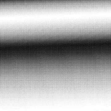 Halftone gradation / gradient pattern, abstract geometric pointillist texture Illustrazione stock