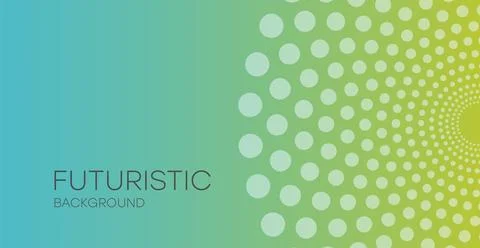 Halftone gradient background. Horizontal geometric pattern vector template. Stock Illustration