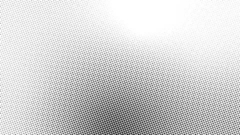 Halftone gradient background or overlay. Dotted gradient, smooth dots spraying Illustrazione stock