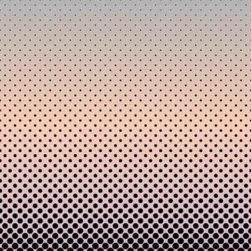 Halftone gradient circle pattern background - vector graphic 스톡 일러스트