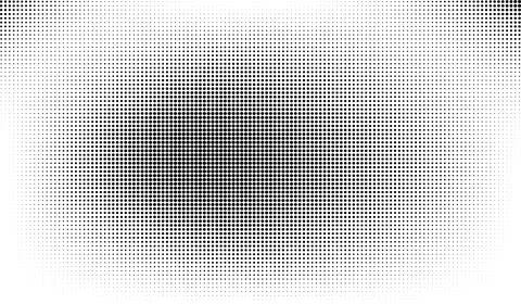 Halftone gradient. Dotted gradient, smooth dots spraying and halftones dot イラスト素材