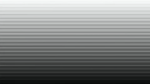 Halftone gradient parallel lines flowing seamless loop background Stock Footage 347972969