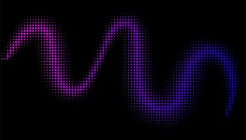 Halftone gradient pattern with dots. Minimalism, vector. Background for poste イラスト素材